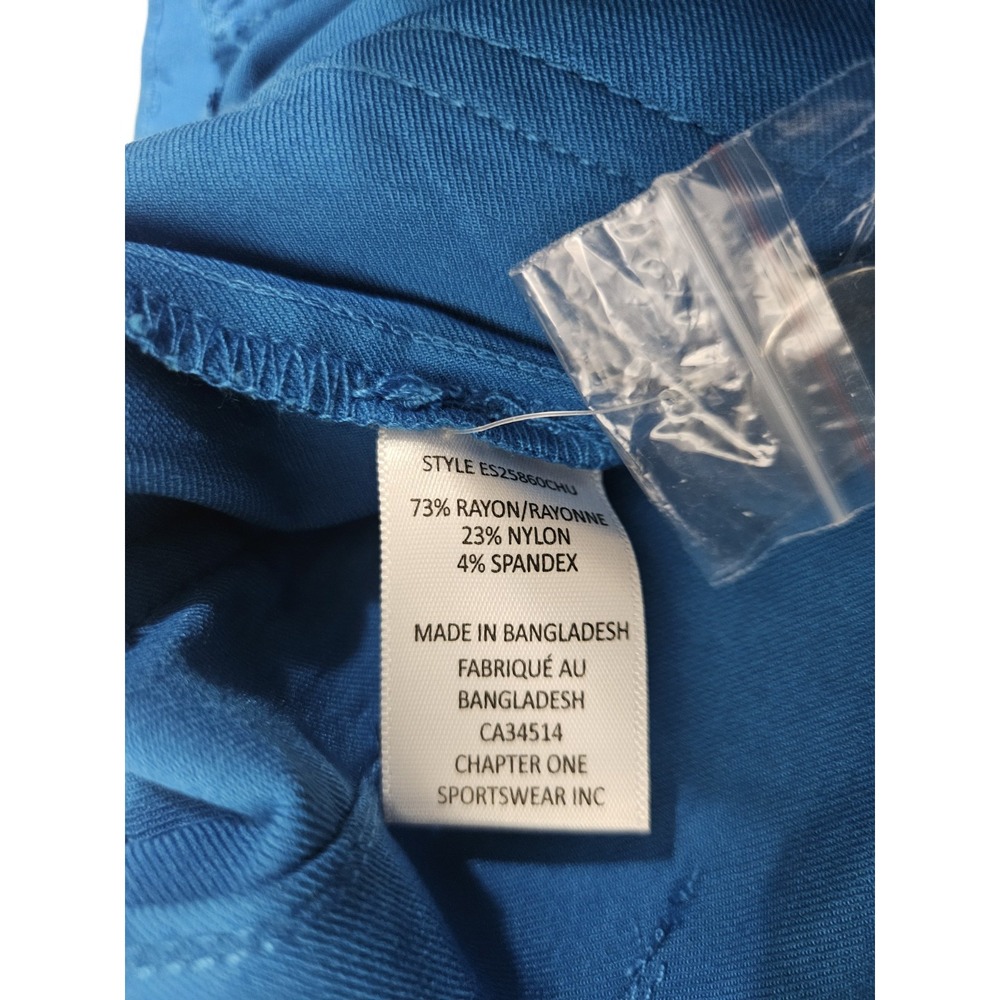 New Jules & Leopold Wide Leg Crop Trousers Royal Blue Womens Size Small 28 Inch - Picture 7 of 9
